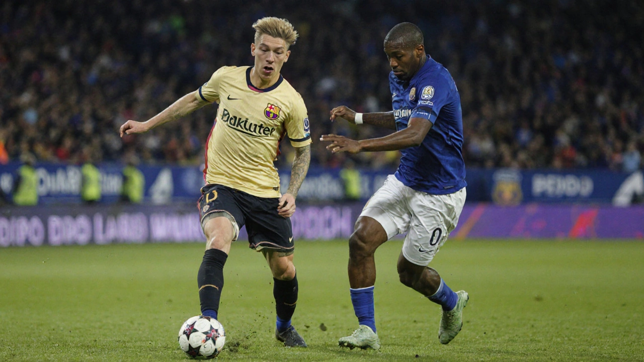 Substituut De Jong en Lewandowski keren Barcelona naar zege tegen Real Oviedo