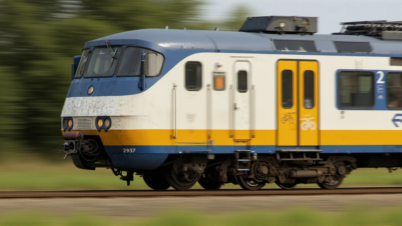 Laatste 'wiebeltreintje' van NS rijdt voor laatste keer: einde van een epische treinepoche